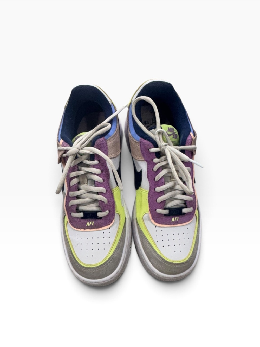 Nike Air Force 1 Shadow Multicolor Womens 8.5 - Picture 4 of 10